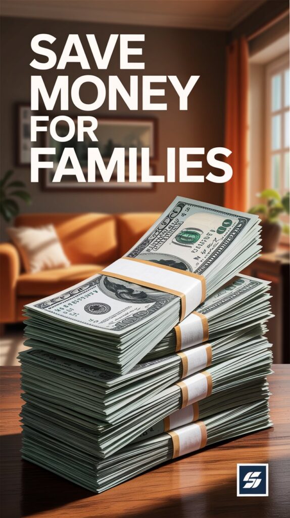 save money for families emergency fund planning at home